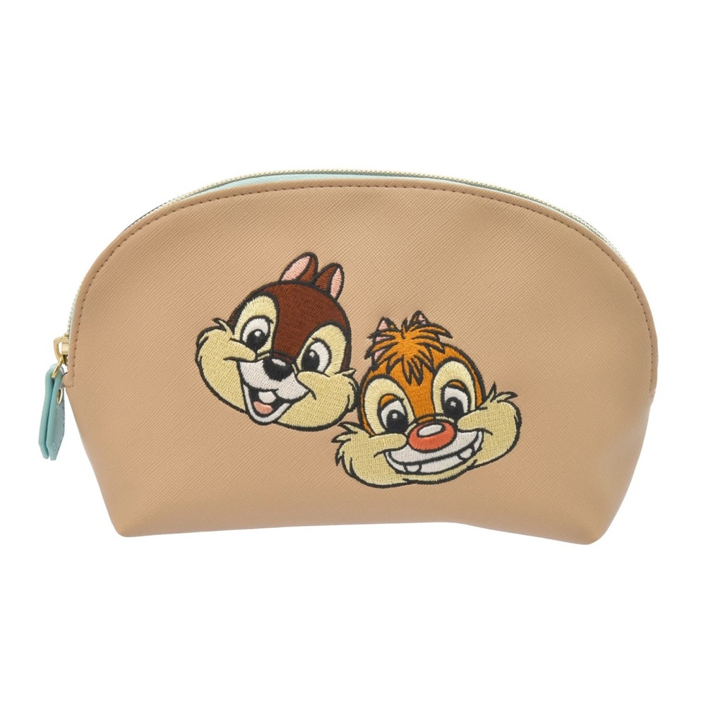 BRAND NEW NWT Disney Chip N Dale Faux Leather Makeup Bag Pouch Case